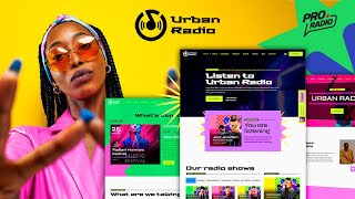 Reggaeton Radio Website Template Upgrade Your Station Now radio radiostation wordpress [upl. by Navoj]