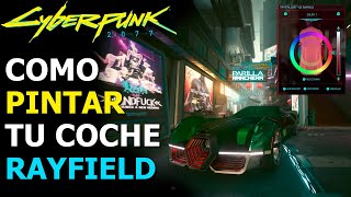 Cómo Cambiar el Color de los Coches Rayfield en Cyberpunk 2077 Parche 211 El Murkman Caliburn No [upl. by Artenehs]