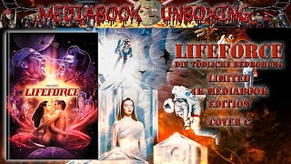 Unboxing  LIFEFORCE  4K Mediabook  Cover C von NSM Records [upl. by Barbi68]