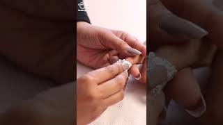 How to Remove Gel Nail Polish at Home Without Wrecking Your NailsStep By Step for Beginnersshorts [upl. by Valeria]