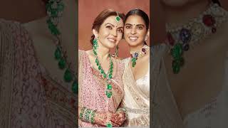 radhika merchant wedding look viral ambanifamily like subscribe trending [upl. by Laemaj]