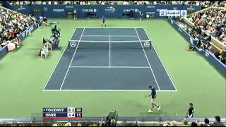 Isner VS Youzhny US Open 2010 [upl. by Ahsirahc890]