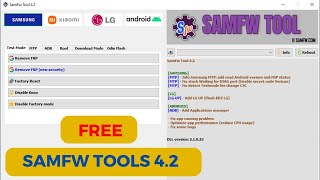 Samfirm Tool new Update  how to download Samfw tool FreeSamFW FRP Tools Latest Update Free [upl. by Amos]