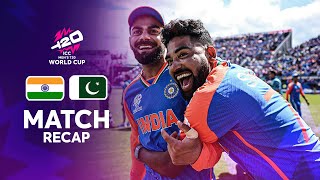 India orchestrates memorable win over Pakistan  Match Recap  IND v PAK  T20WC 2024 [upl. by Alber]