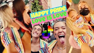 OLIVIA PONTON AND KAILA NOVAK TIKTOK COMPILATION  CELEBRATING PRIDE MONTH [upl. by Nohj]