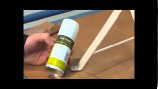 How to repair Fermob furniture using a touchup spray [upl. by Anema57]