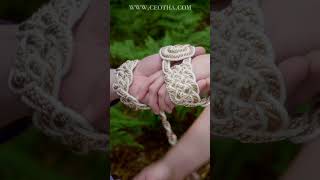 Nine Knot Cotton Handfasting Cord Design  Ceotha [upl. by Suzette]