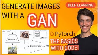 Generative Adversarial Networks GANs the basics from scratch  PyTorch Deep Learning Tutorial [upl. by Jeniece]