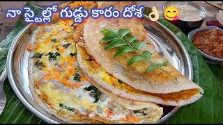 ఇది కదా మనకు కావల్సిన గుడ్డు దోశ😋👌🏻egg dosa in Teluguegg dosa [upl. by Aeslehc]