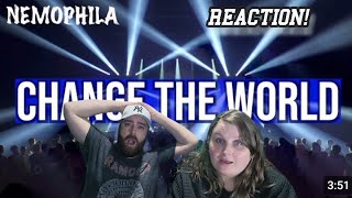 Nemophila  Change The World Reaction nemophilareaction nemophila trending reaction viral [upl. by Nylessej]