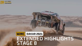 Extended Highlights  Stage 8  Dakar2024  W2RC [upl. by Bonaparte668]