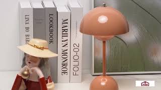 Flowerpot Table Lamp Portable [upl. by Eelyrehc86]