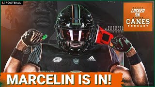 BREAKING 3Star LB Ezekiel Marcelin Commits To Miami  Melendez Locked With Canes  Hoops Offseason [upl. by Lotti]