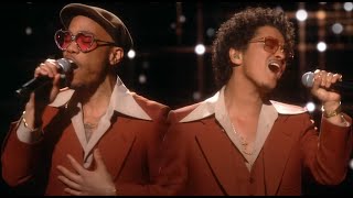 Bruno Mars Anderson Paak Silk Sonic  Leave the Door Open LIVE from the 63rd GRAMMYs ® 2021 [upl. by Weisberg]