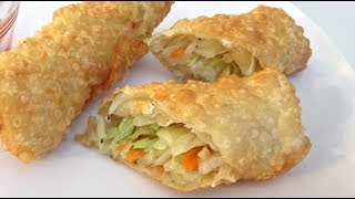 Veggie Egg Rolls  PoorMansGourmet [upl. by Barram]