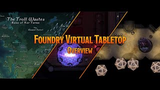 Foundry Virtual Tabletop  2023 Overview [upl. by Icat]