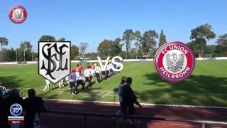 25092016 Sportfreunde Lauffen vs FC Union Heilbronn [upl. by Anha]