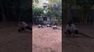 Meipadam traditional exercise forkaralakattai martialarts porkalai [upl. by Anivlac145]