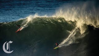 BigWave Surfers Brave California Mavericks [upl. by Beichner]