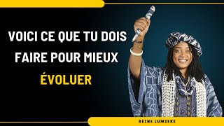 VOICI CE QUE TU DOIS FAIRE POUR MIEUX ÉVOLUER mental mindset success choisis spiritualité [upl. by Enelyam]