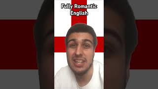 FULLY ROMANCE ENGLISH conlang languages english englishgrammar [upl. by Sanfourd907]