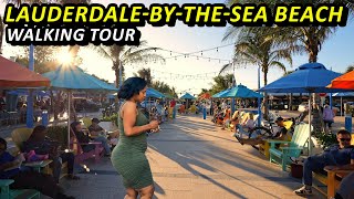 LauderdalebytheSea Beach 2024  Walking Tour [upl. by Embry]