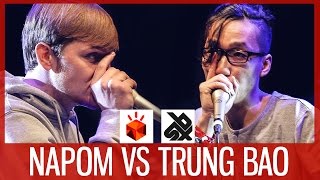 NaPoM vs TRUNG BAO  Grand Beatbox SHOWCASE Battle 2017  SEMI FINAL [upl. by Etnuad]