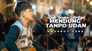 MENDUNG TANPO UDAN  NDARBOY GENK COVER ANJAS RAMA LIVE MUSIC KAYUTANGAN HERITAGE [upl. by Nnayllas]