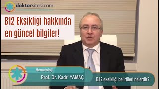 B12 eksikliği belirtileri nelerdir [upl. by Rivard]