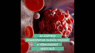 MHMC Homeopátia igazolt hatása  aszpirin [upl. by Annorah419]