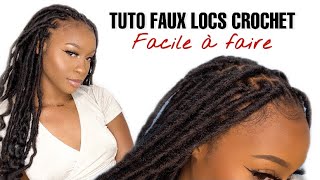 FAUX LOCS EN CROCHET 💥 MÉTHODE RAPIDE ET EFFICACE [upl. by Hubsher]