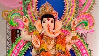 Ganesh chaturthi program in my locality and Vishal Janki pradarshan [upl. by Noeled]