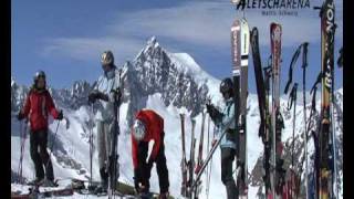 Valais Wallis  Aletsch Arena Winter [upl. by Rolandson152]