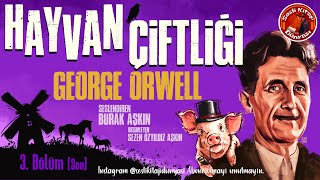 HAYVAN ÇİFTLİĞİ  George Orwell  Sesli Kitap 3 Bölüm  SON [upl. by Meensat]