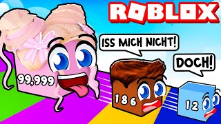 1000 BLÖCKE ESSEN amp größer werden 🌸 Roblox [upl. by Manheim]