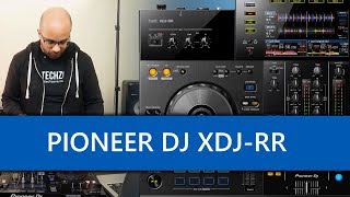 Pioneer DJ XDJRR allinone DJ system review [upl. by Nali354]