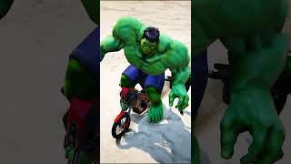 HULK KI PATNI KO YE KYA HUA 😱😱 gta5 shortsfeed shorts [upl. by Anaynek]