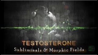 🔺TESTOSTERONE therapy🔺 Subliminals amp Morphic Fields  Muscle Growth Libido Wellbeing Masculinity [upl. by Euqinom]