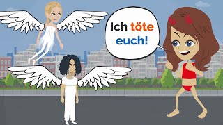 Deutsch lernen  Mia KÄMPFT gegen HIMMEL [upl. by Inoue]