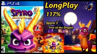 Spyro Reignited Trilogy Spyro 3 Year of the Dragon  Longplay 117 Walkthrough No Commentary [upl. by Doe]