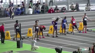 Mens 60m Finals I NEC Indoor Track and Field Championships 2024 [upl. by Anneis]