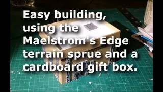 Maelstroms Edge Terrain Sprue  Giftbox Building [upl. by Alul532]