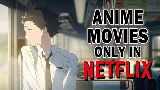 Top 10 BEST Anime Films On Netflix [upl. by Ardnasac]