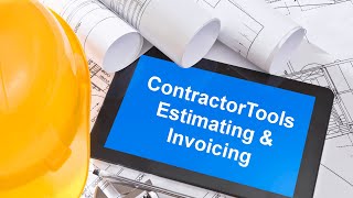 ContractorTools App  Estimating and Invoicing on the iPhone iPad and Mac [upl. by Roybn]