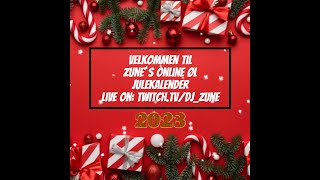 Zune´s Online Øl Julekalender 2023 [upl. by Ehlke]