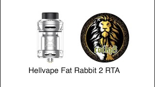 Hellvape Fat Rabbit 2 RTA شرح بالعربي [upl. by Just]