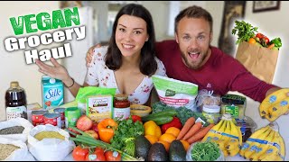 Healthy Vegan Grocery Haul  What We Eat 🍌🥑🍎🥬 [upl. by Yrdua]