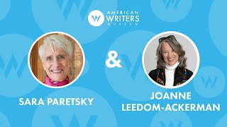 A conversation with Sara Paretsky and Joanne Leedom Ackerman [upl. by Havelock]