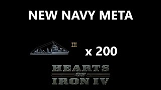 New Navy Meta  Hearts of Iron 4 [upl. by Rann533]