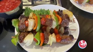 Recipe Easy air fryer Taco Kabobs  SA LIVE  KSAT [upl. by Harvard]